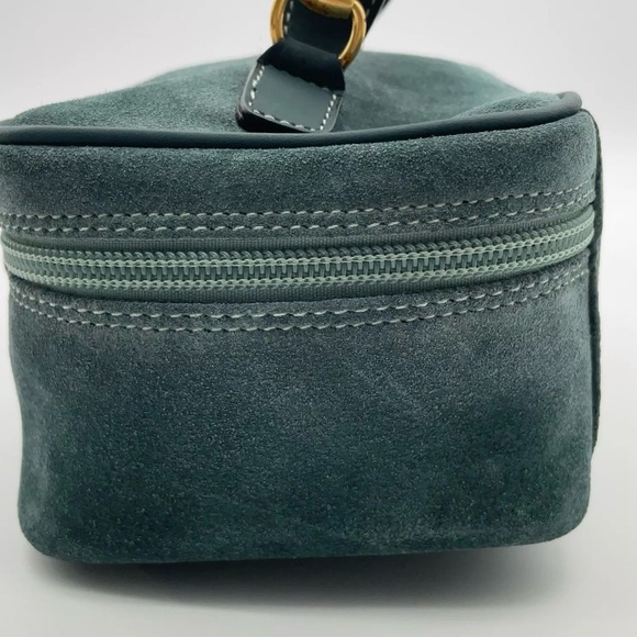GUCCI HORSEBIT SUEDE VANITY COSMETIC BAG AUTHENTIC - Picture 2 of 15